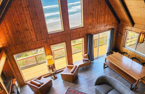 Ocean Front A Frame with Spectacular Views! Dog The Hidden Overlook - Foto 7