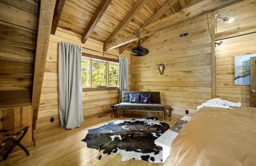 Impressive Log Cabin with Fireplace, Fire Pit and Hot-tub in Unionville, Indiana - Foto 22