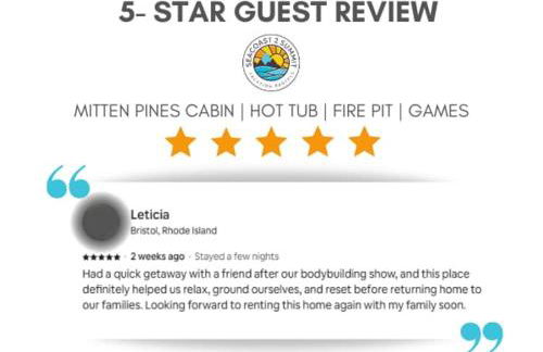 Mitten Pines Cabin Hot Tub Fire Pit - Foto 80