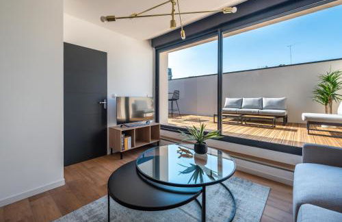 DOWNTOWN ROOFTOP - CENTRE VILLE - WiFi - TERRASSE - NETFLIX - Foto 4