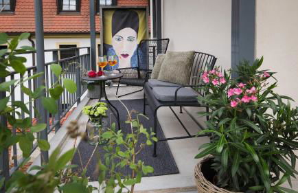 Altstadt Apartment in Torgau mit Balkon und Kunstgarten - Foto 18