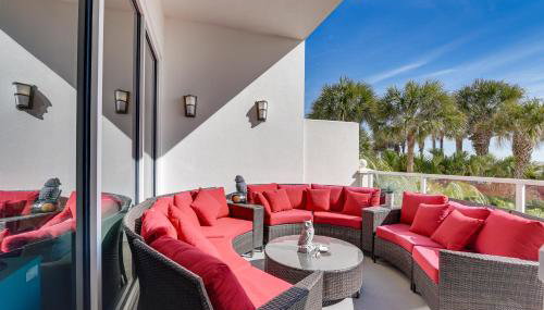 Steps to Sea and Sand! Gulf-View Galveston Getaway - Foto 3