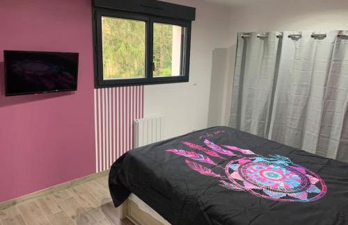 Villa piscine/spa privé intérieur 33° ZOO DE LA FLECHE 24h DU MANS - Photo 16