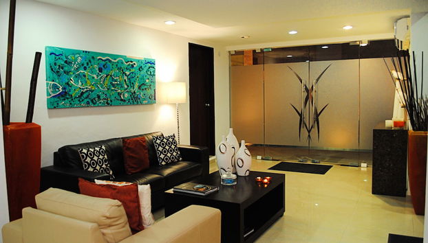 Sala de estar do lobby