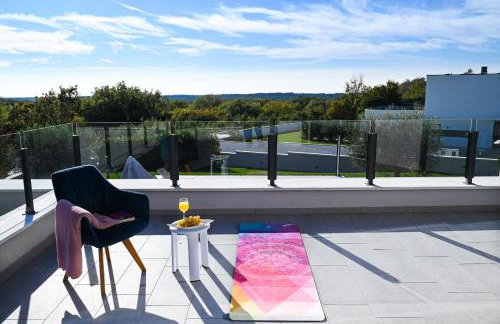 Villa EmMa Istria in Central Istria with sea view, pool heating and underfloor heating - Foto 40