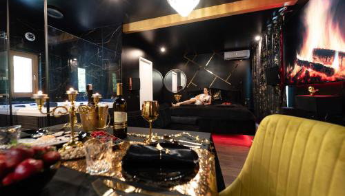 RoyalRelax Apartament w Lesie z Jacuzzi, Kinem domowym 88' - Białystok - Foto 5