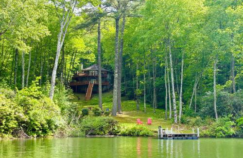 Lakefront Home with Private Dock on Lake Glenville - Foto 20