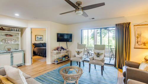 Condo with Golf Course Views Less Than 1 Mi to Sunset Beach! - Foto 2