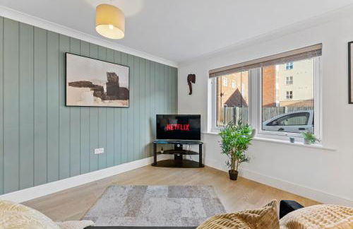 Winter Sale! Modern 2 Bed Flat in Warwick -Parking - Foto 10