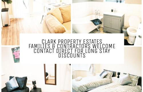 Spacious & Comfortable 4BR Retreat Sleeps 7, Perfect for Families & Professionals, Clark Property Estates - Foto 8