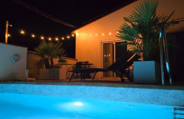 Piscine chauffée privative au Nid de Paulilles - Foto 41