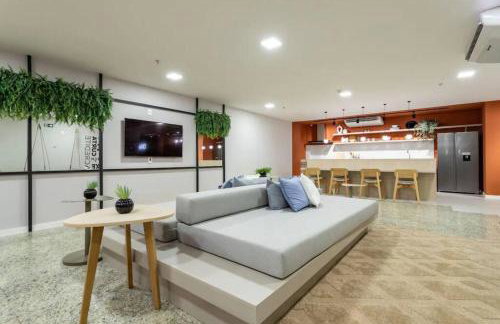 Apartamento completo e moderno com ar condicionado e piscina no centro do RIO - Foto 44