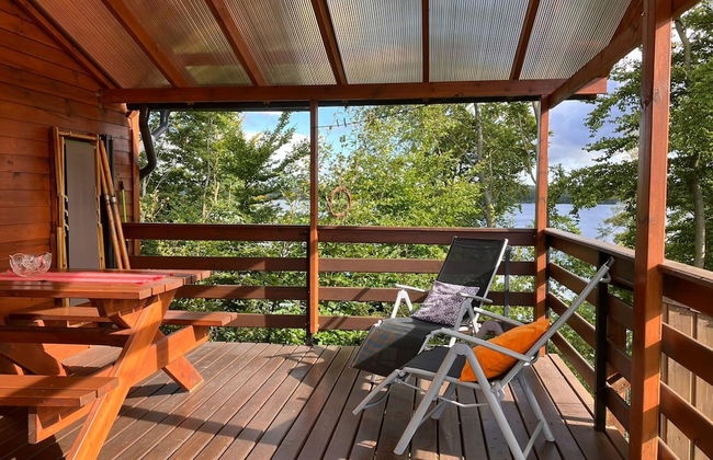 Cottage in a Quiet Location by the Lake Mausz, Parchowo in Kashubia - Photo 33