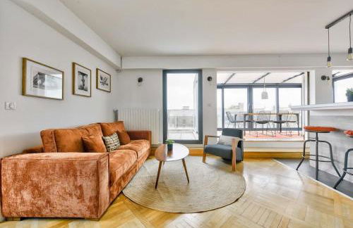 Splendide terrasse avec vue Tour Eiffel - Foto 17