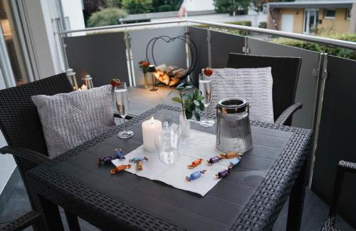 Paderborn-Oase mit Kamin-Balkon-Stilvolles Zuhause-24 -7 Self Check in, kostenloser Parkplatz - Foto 30