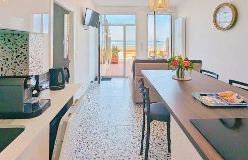 Appartement Confort pour 2 personnes Sur la plage Les pieds dans leau - Foto 20