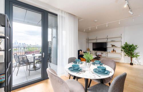King's Cross Retreat With Terrace 2 Bed 2 Bath Coal Drops Yard 10 Mins Walk From St Pancras Station - Foto 16