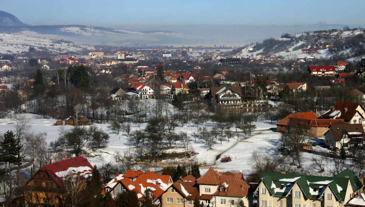 Excursão aos castelos de Bran e Peles - Foto 2, Vista panorâmica de Bran
