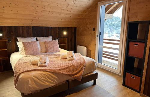 Chalet PLUME D'EAU - jacuzzi, piscine et pétanque - Foto 12