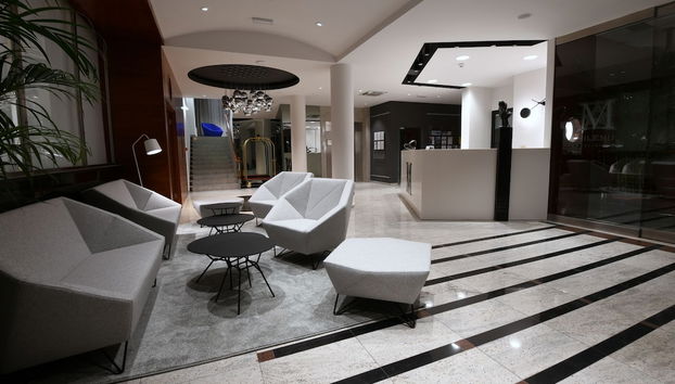 Zona de estar del vestíbulo