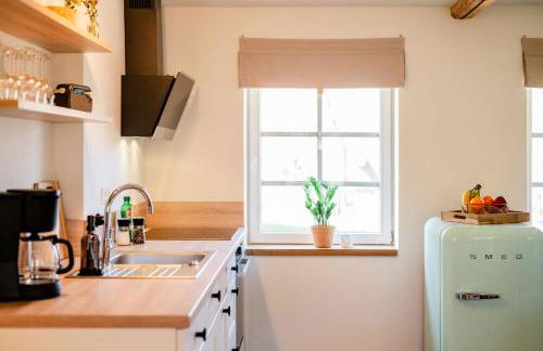 Ferienwohnung Teve - ebenerdig unter Reet & hyggelig mit Kamin - Foto 9