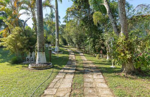 Piscina, jardim, área gourmet e vista arborizada - Foto 45