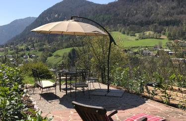Bergromantik Ferienwohnung Nesterl mit eigener Sauna und Bergblick - Foto 14