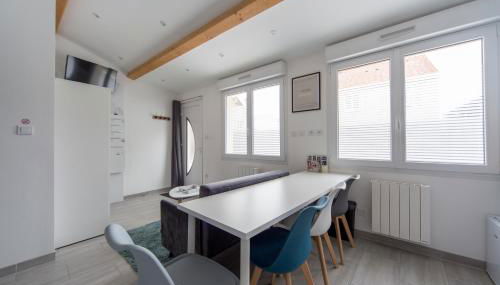 L'Emeraude Rez-de-chaussée - Parking privé -Zapart'Hôtels - Photo 4