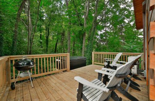 Thomas Cabin Forest Tiny Cabin With Hot Tub - Foto 33