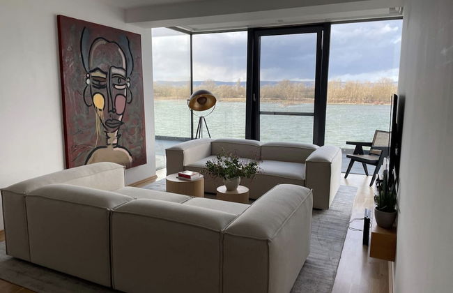 Modernes Apartment mit Wunderschönem Rheinblick - Foto 1