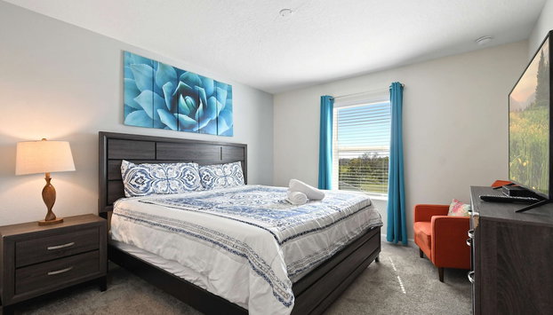 Cozy Disney Retreat With Private Pool & Water Park - Foto 3, Habitación