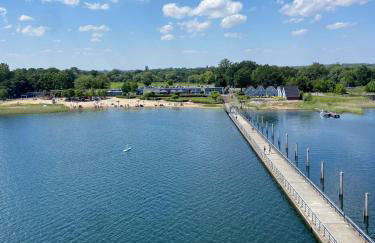 8 Personen Ferienhaus ,,Seegelblick" am Goitzschesee, erste Reihe am Strand mit Sauna, Whirlpool, Kamin, Wallbox & SUP - Foto 52