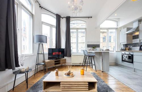 2 Bed City Centre Flat Sleeps 6 - Foto 16