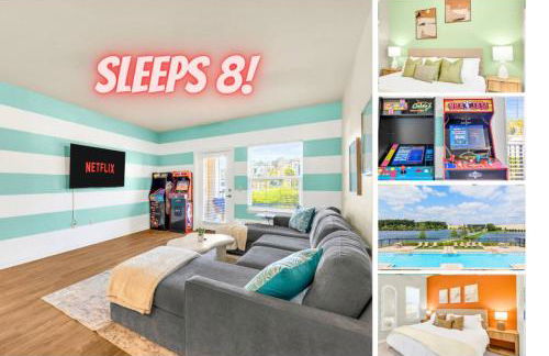 3BR Family Suite | Pool, Games, Gym, Free Parking - Foto 24