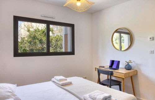 SOUTH-OF-FRANCE T2 neuf haut de gamme, climatisé, parking gratuit, 2eme ligne balcon - Foto 10