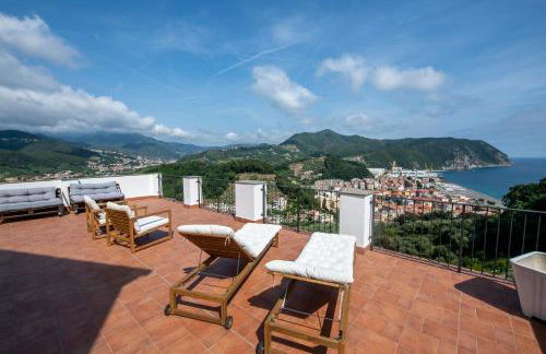 100b - VILLA Ginestra, ampia Terrazza 120m2 vista mare, 3 camere da letto - Foto 11