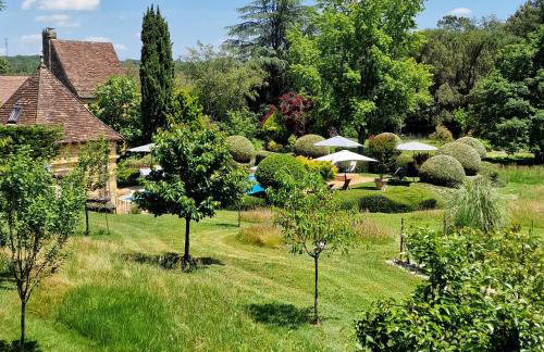 Les Granges Hautes, maisons de vacances, proches de Sarlat avec piscine, parc, - Foto 26