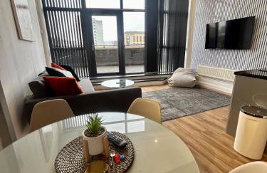 Sky Apartment city Centre with Parking - Foto 24