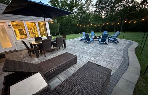 Mason Ohio Home large private yard firepit game room - Foto 3