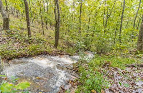 Cozy Creekside Log Cabin w Firepit, Hot Tub, WIFI - Foto 20