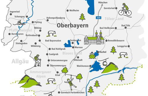 Gästehaus u Ferienwohnungen Veronika incl Frühstücksbuffet und KönigsCard mit 200 kostenlosen Attraktionen - Foto 47