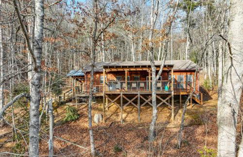 Boat Dock and Fire Pit! Woodsy Lake Glenville Cabin - Foto 31