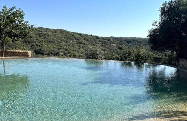 Villa 6 Pers Uzes piscine lagon et vue garrigue - Foto 1