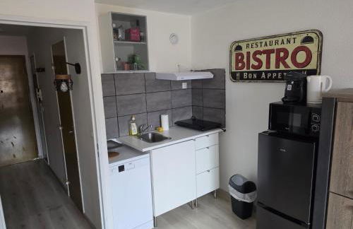 Studio avec balcon et vue panoramique sur le Cousson proche Thermes - Foto 37