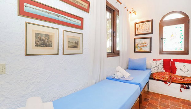 Spacious Maisonette on the "eu Blue Beach" of Kalogria in Sithonia, Greece Num1 - Foto 4, Habitación