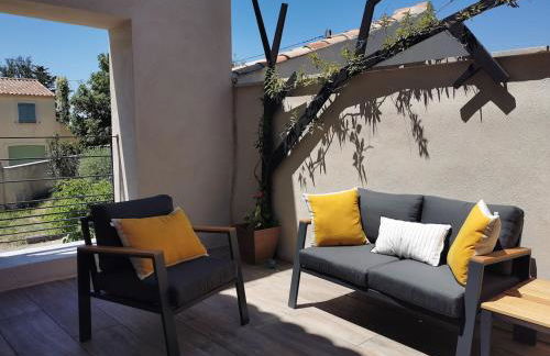 Loft en Provence - Terrasse-Climatisation-Proche Golf et Luberon - Foto 7