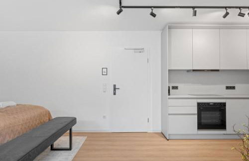 1-2 Personen - Fahrradgarage - Küche - Zentrum - WLAN - Klima - Foto 8