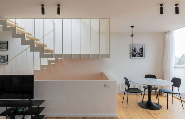 Top Floor New Duplex Stunning View In Trendy St Gilles - Foto 25