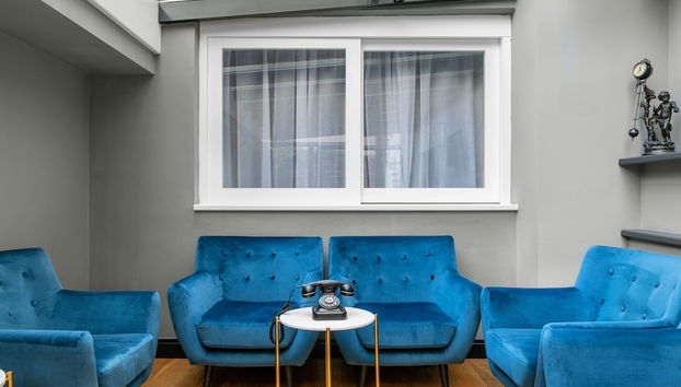 Sala de estar do lobby