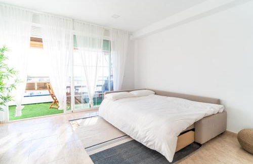 Almare Suites Burbujas I - Vistas al mar, golf, junto a la playa - Foto 13